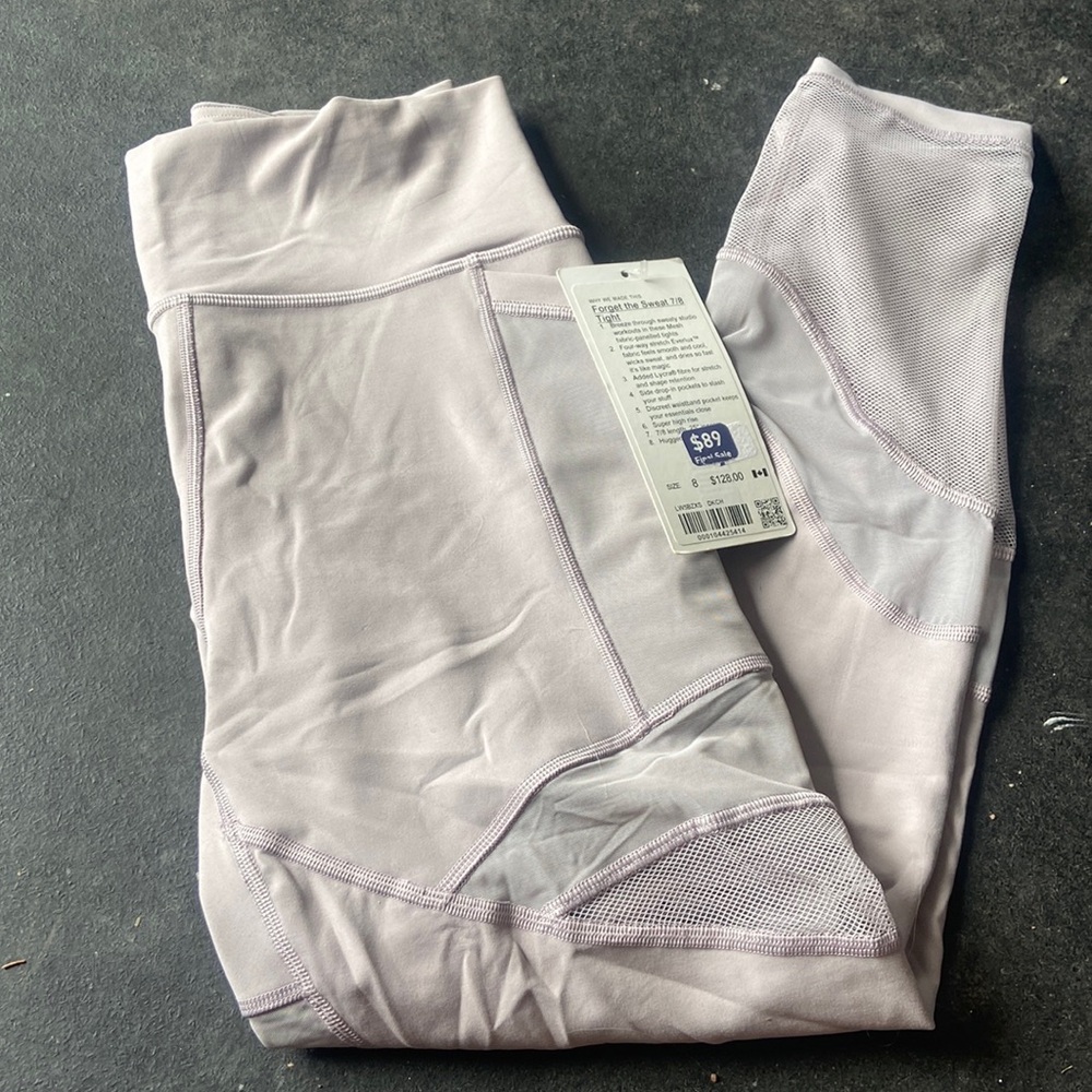 NWT Forget the Sweat 7/8 Tight